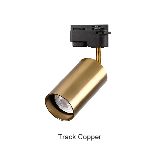 Surface Mounted 360° Rotatable LED Ceiling Track Downlight 5W 7W 9W 12W 15W GU10 Bulb Replaceable Spot Light