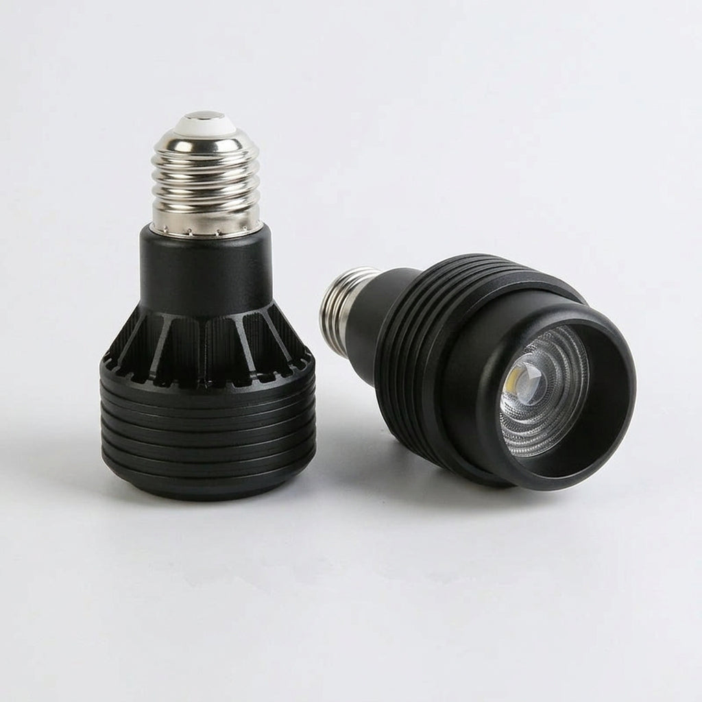 Dimmable E27 par20 LED light Zoom Spotlight Angle adjustment cob ceiling 7w 12w dining/living room bar cafe LED downlight