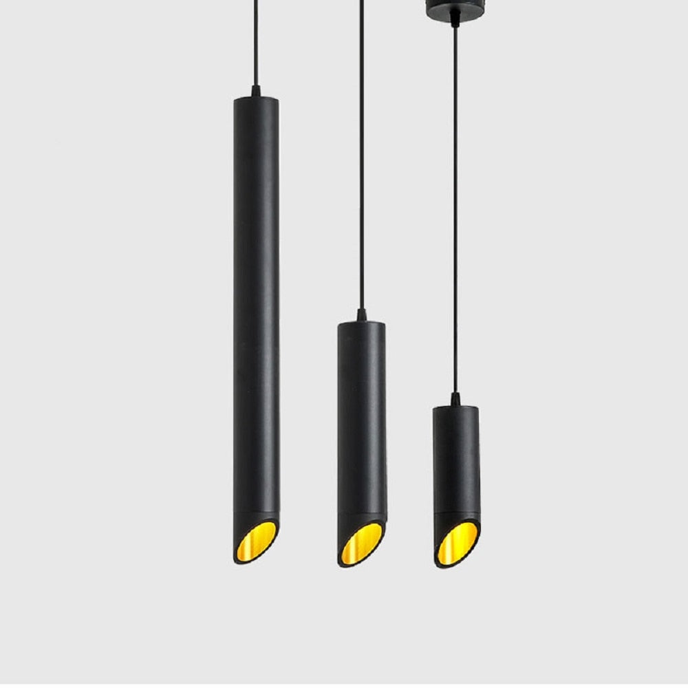 LED Downlight Free bulb GU10 Downlights 7W spot light Kitchen Company Table Pipe Tube Lamp Dining Room Bar Counter Shop