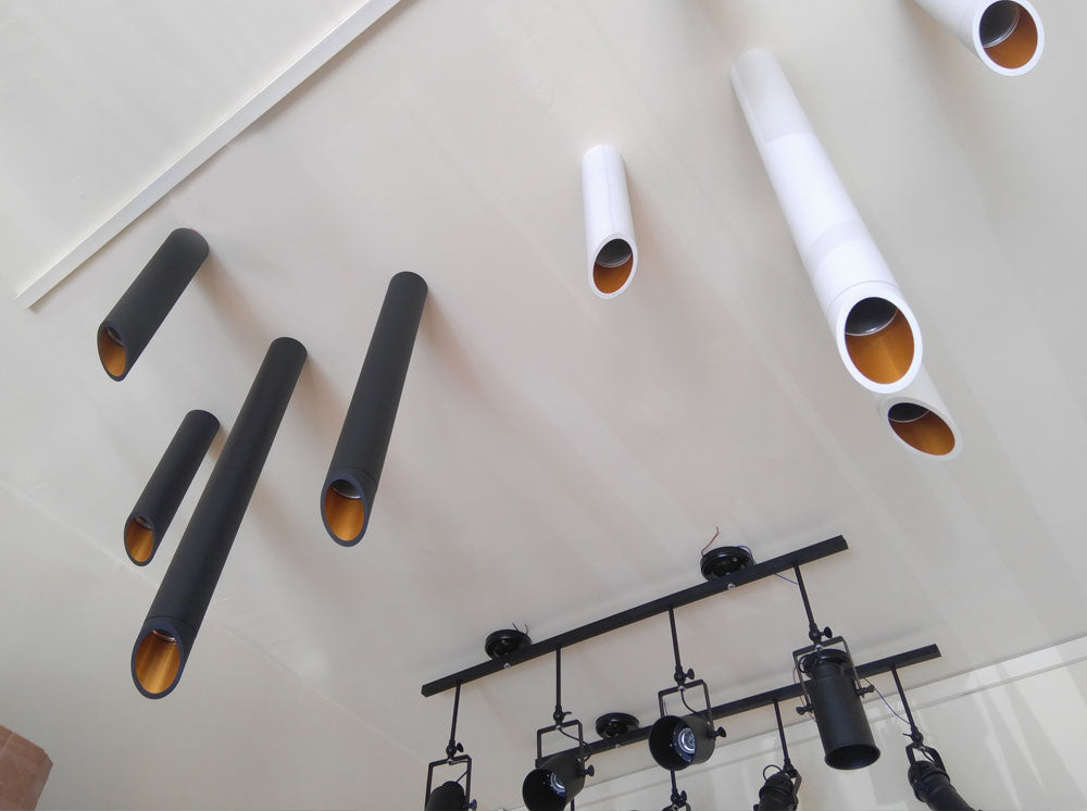 LED Downlight Free bulb GU10 Downlights 7W spot light Kitchen Company Table Pipe Tube Lamp Dining Room Bar Counter Shop