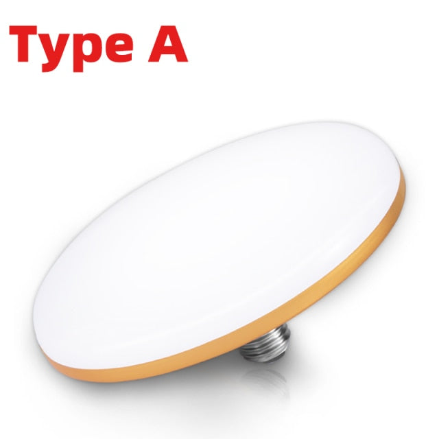 Led Bulb E27 LEDS Lamp 220V UFO Lights Bulb 15/20/30/40/50W Super Bright Garage Light for Home Lighting Table Lamps Kitchen
