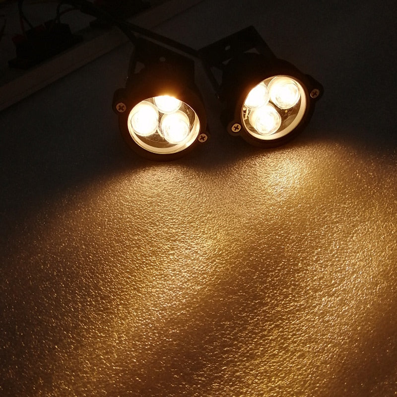 Outdoor LED Garden Lawn Light 9W Landscape Lamp Spike Waterproof DC12V Path Bulb Warm White Green Spot Lights 220V 110V