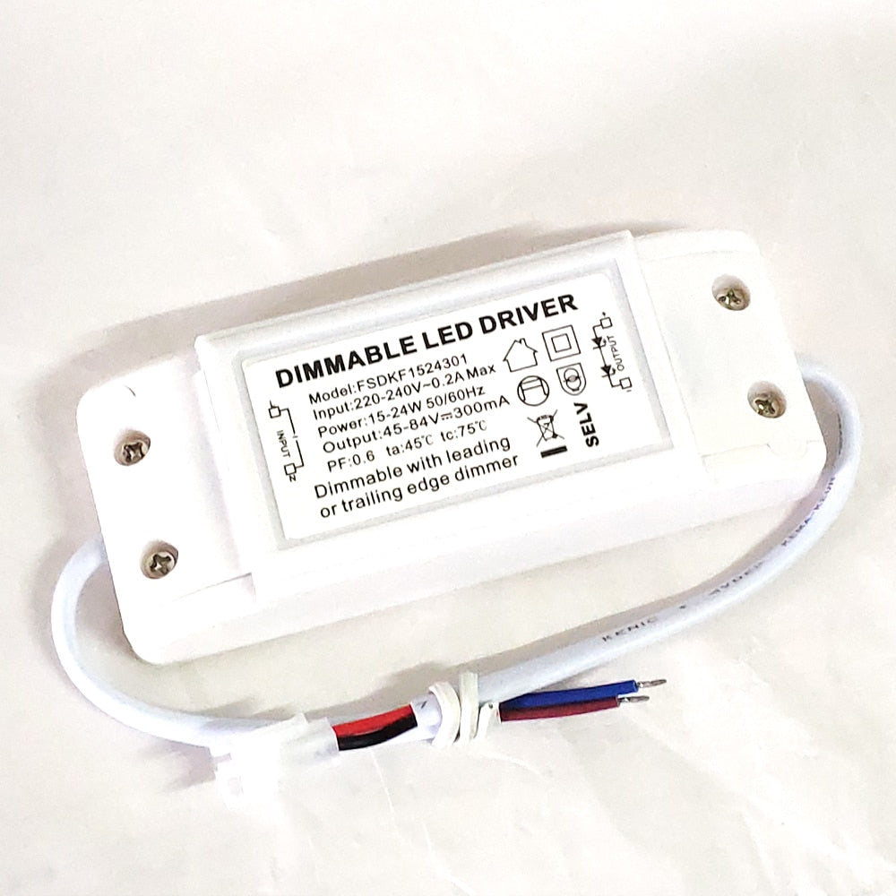 Dimmable LED Driver Dimming LED Power supply 3w 5w 7w 9w 12W 15W 24w led lighting transformer downlight lamp spotlight driver