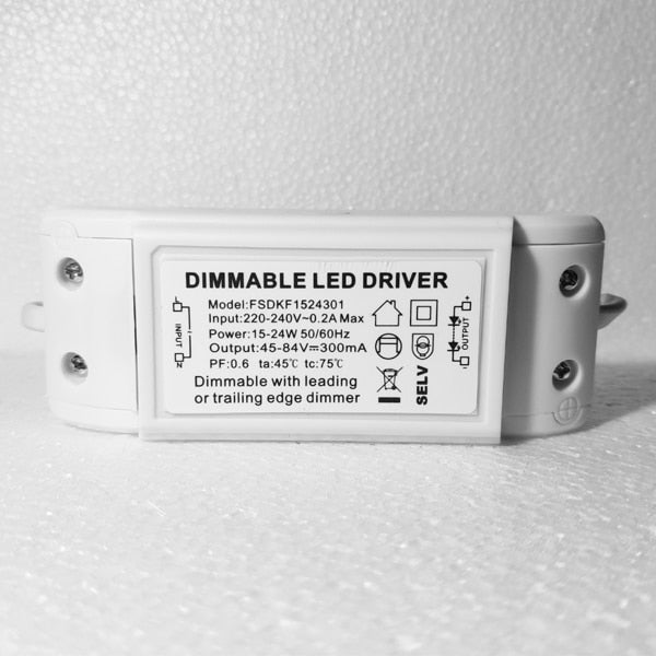 Dimmable LED Driver Dimming LED Power supply 3w 5w 7w 9w 12W 15W 24w led lighting transformer downlight lamp spotlight driver