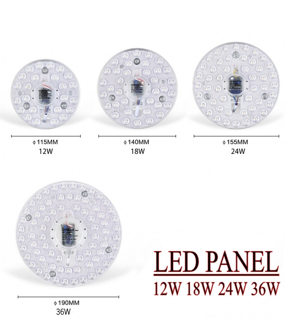 LED PANEL Circle Ring Light SMD2835 12W 18W 24W 36W LED Round Ceiling decoration Ceiling Lamp AC 220V 230V 240V bulbs downlight