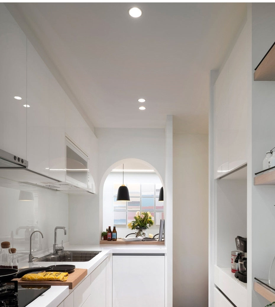 IP65 Waterproof Fire-proof LED Downlight 15W 12W 7W 5W Recessed LED Lamp Spot Light LED for sauna steam bath kitchen bathroom