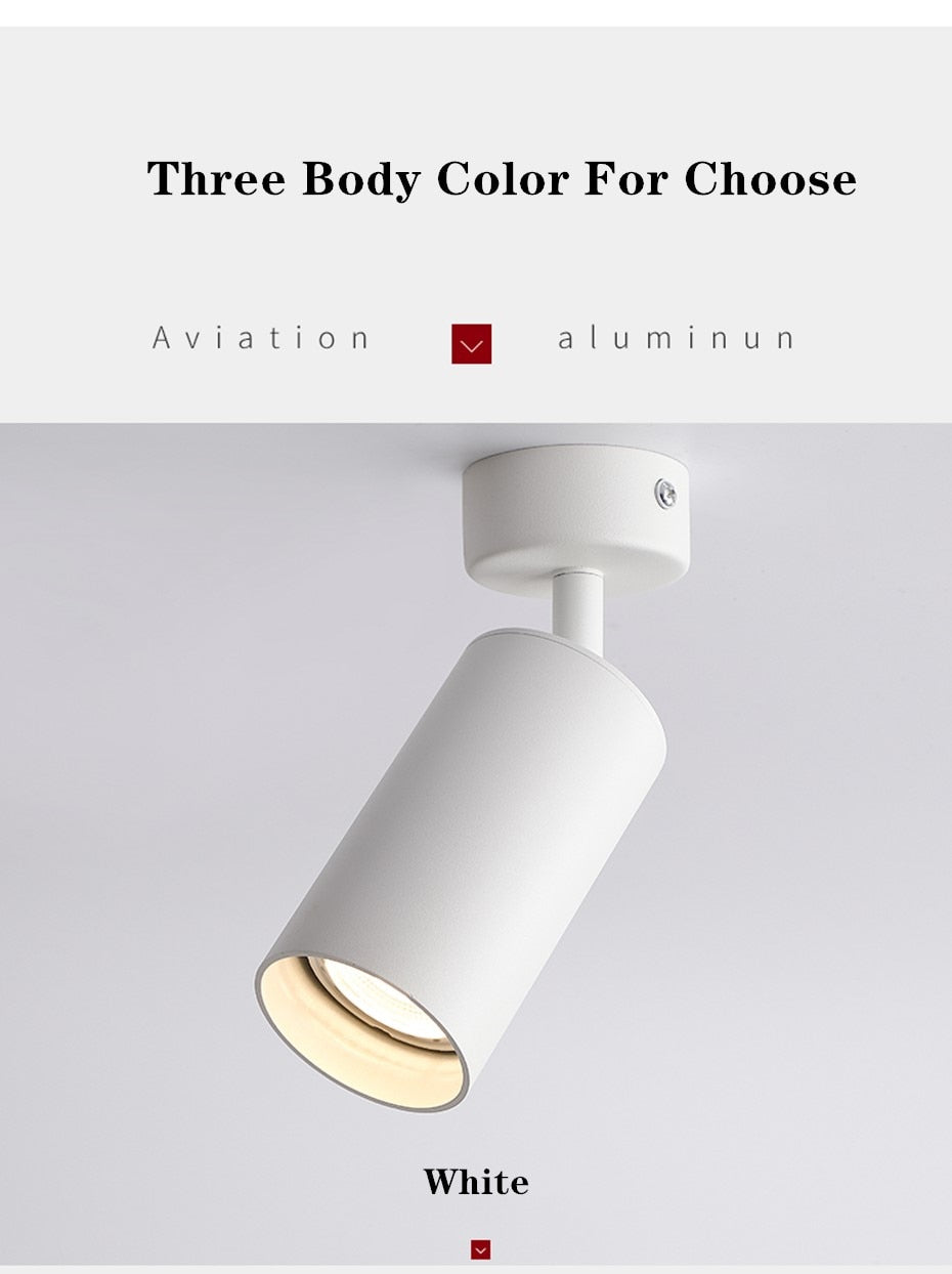 Surface Mounted LED Downlight GU10 Led Bulb Replaceable Ceiling Lamp AC220V 110V Downlight LED spot indoor LED Spot Lighting