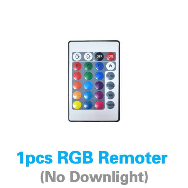 LED RGB Downlight Remote Control Dimming Round Spot Light 7W 9W RGB Color Changing Warm Cool Light