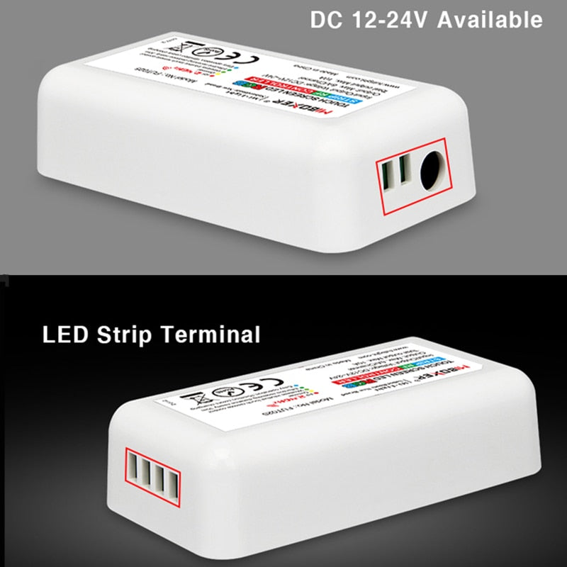 FUT025 Miboxer DC12-24V 2.4G Wireless Touch screen led RGB controller 18A RF remote control for led RGB strip/bulb/downlight/tap