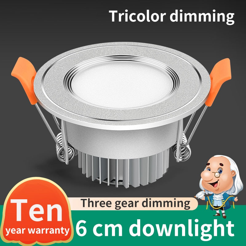 Downlight Led Small Hole Light Embedded Hole 5cm5.5cm6cm6.5cm Cat's Eye Light Ceiling Spotlight Living Room