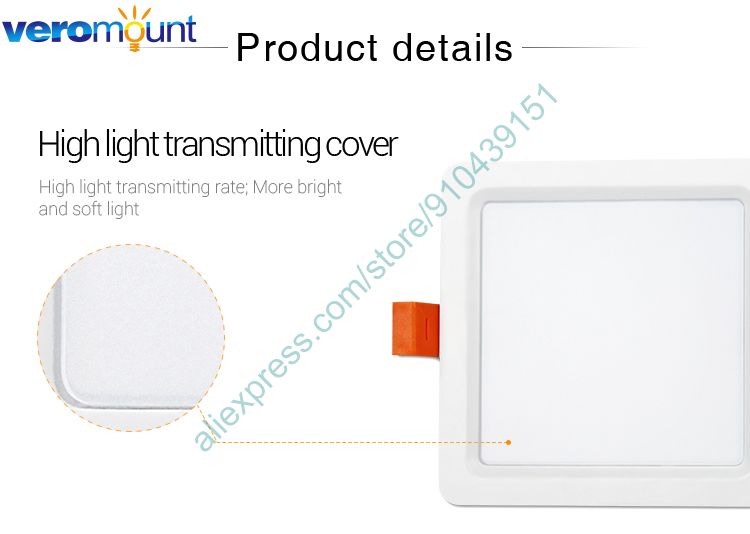 MiBoxer FUT064 9W RGB+CCT Square LED Downlight AC110V 220V Smart Indoor Lamp 2.4G RF Remote Smartphone APP WiFi Voice Control