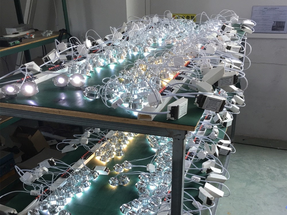 JOYINLED@3W Under Cabinet Led Light Cut Hole 50 mm Mini Led Downlight