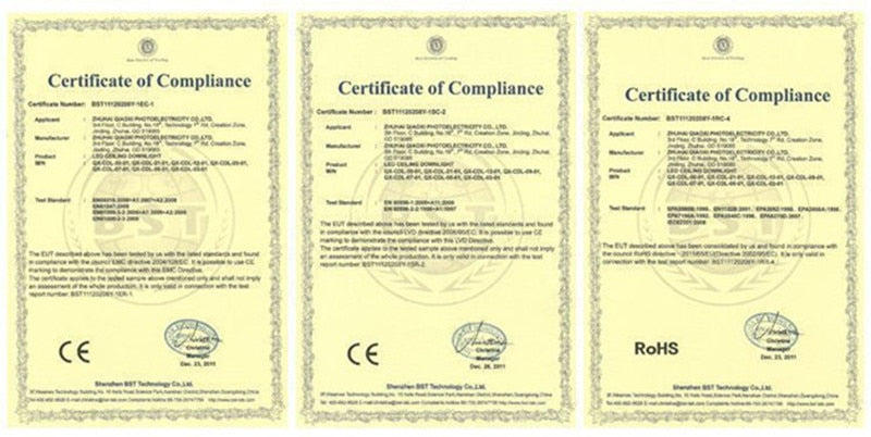 LED Panel Light 1pcs black 6W 9w 12W 18W 24w Surface Mounted LED Ceiling Lights AC85-265V Round Square LED Downlight