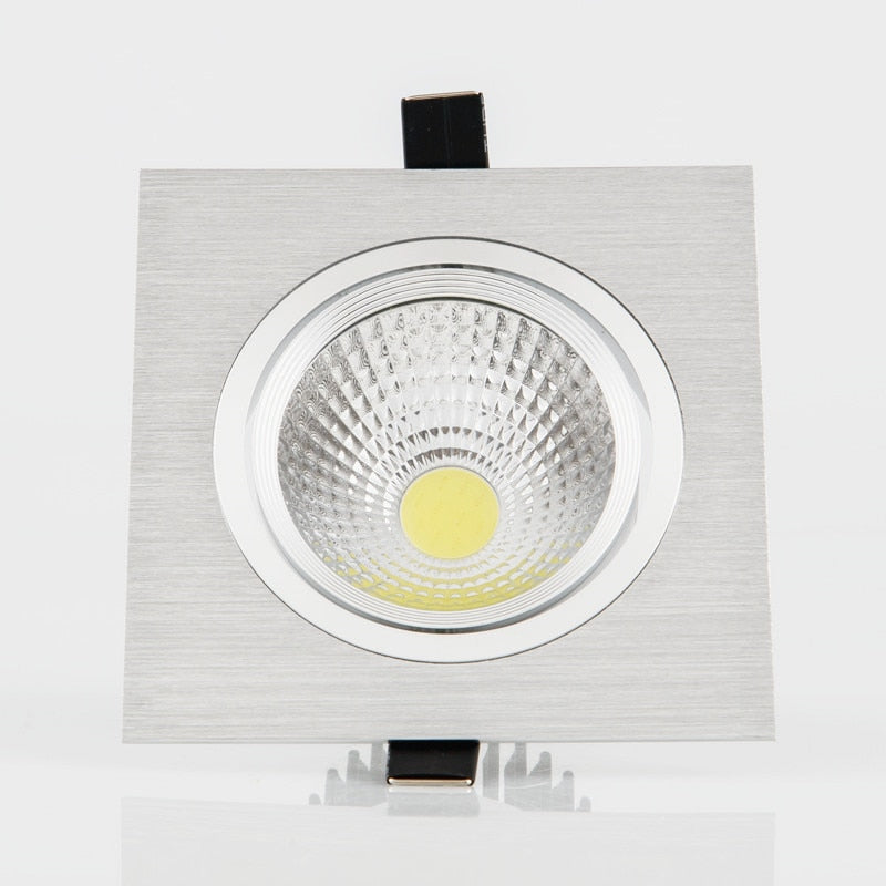 Dimmable Recessed LED Downlights 7W 9W 12W 15W COB LED Ceiling Spot Lights AC110-240V LED Ceiling Lamps Indoor Lighting