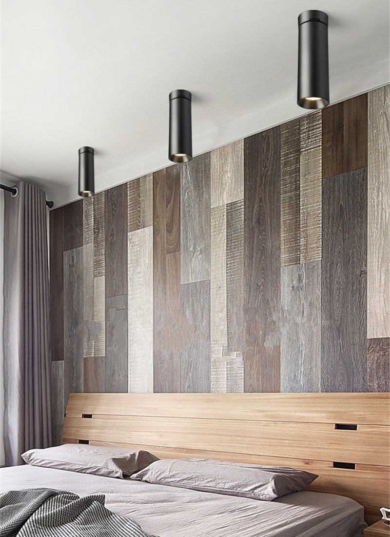 Spotlight Surface Mounted LED Downlight 360° Rotating LED Ceiling Light 7W 12W 20W 30W ceiling lamp Spot Lights 220V