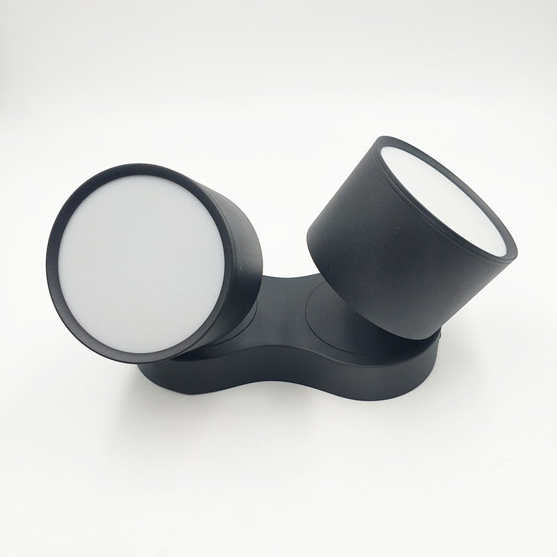 Dimmable Anti Glare Rotating Folding LED Downlights 7W/10W/15W LED Ceiling Spot Lights 85-265V LED Ceiling Lamps Indoor Lighting