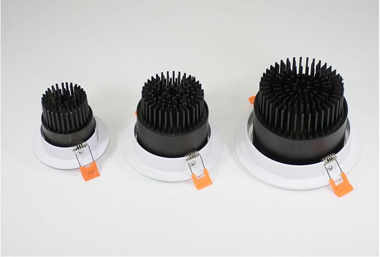 LED COB Downlight Dimmable AC110-240V 3W 5W 7W 9W 12W 15W 18W Recessed Ceiling Lamp Spot light Bulbs Lndoor Lighting