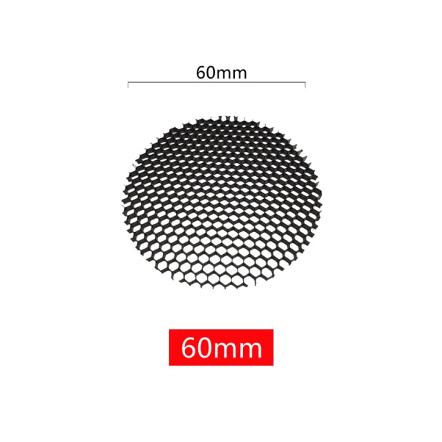 Aluminum Anti-glare Honeycomb Mesh Cover Black Downlight Track Lamp Grill Filter Light Shade Hood Spot Lighting Fitting Fixtures