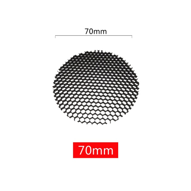 Aluminum Anti-glare Honeycomb Mesh Cover Black Downlight Track Lamp Grill Filter Light Shade Hood Spot Lighting Fitting Fixtures