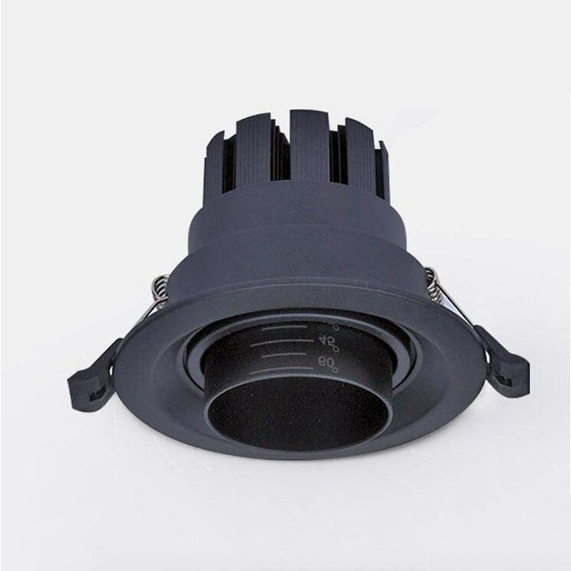 Dimbare Led Ingebed Zoom 15-60 Graden Cob Downlighters 8W 12W 15W 18W 21W 24W Plafondlamp Spot lichten AC110-220V Indoor Verlichti