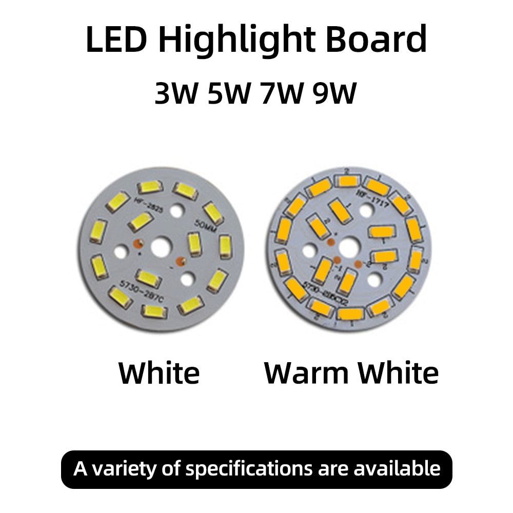 LED Chips SMD5730 Constant Current 5pcs/Lot 3W 5W 7W 9W 240mA 260mA Input Light Bead With Cold White/Warm DIY Downlight