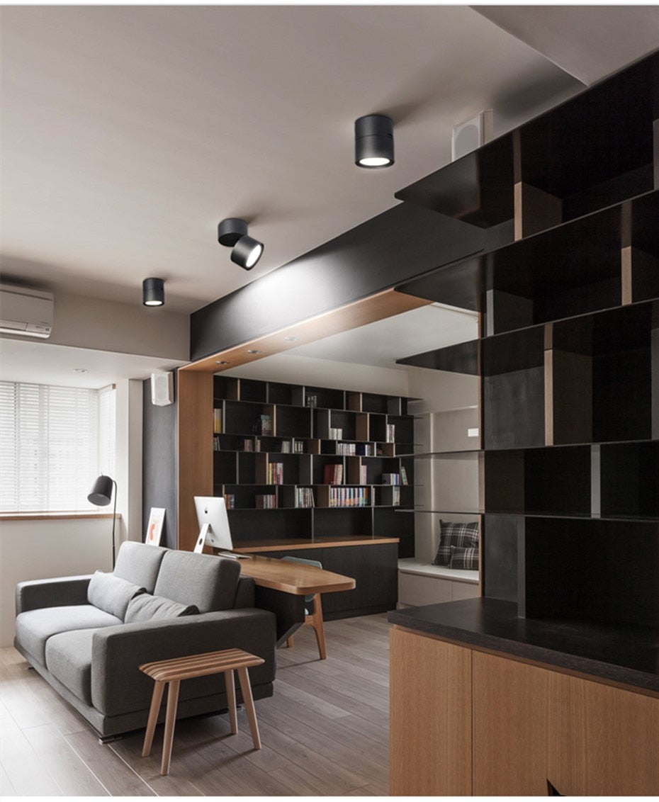 Bulb Replaceable Led Downlight Spot Ceiling Lamp Angle Adjustable Foldable Lighting 7W 9W 12W GX5.3 For Living Room Dining Room