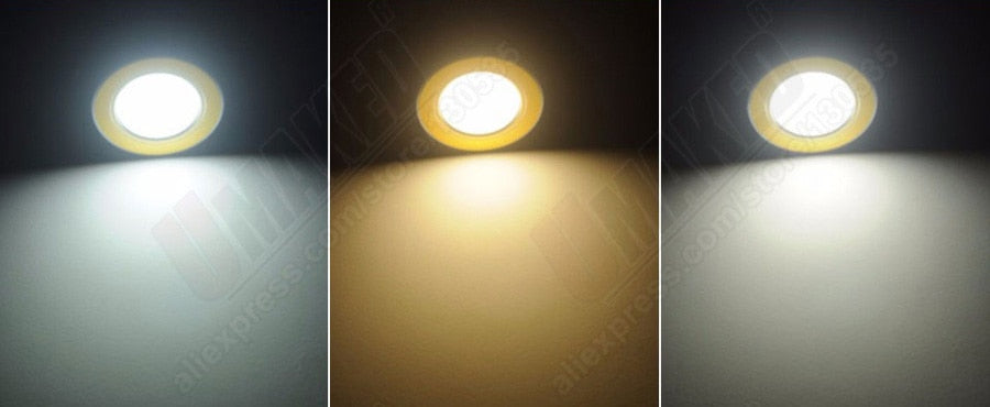 LED bulb dimming PCB board, Mix color aluminum plate base, Switch dimming board for downlight 9W 63mm 3W 5W 7W 9W available