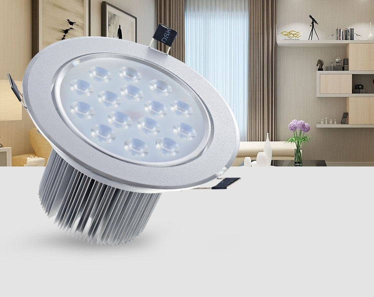 Ceiling LED Downlight/Spotlights/Barrel 1W 3W 5W 7W 9W 12W 15W 18W 21W 24W embedded Hole lamp for Industrial family