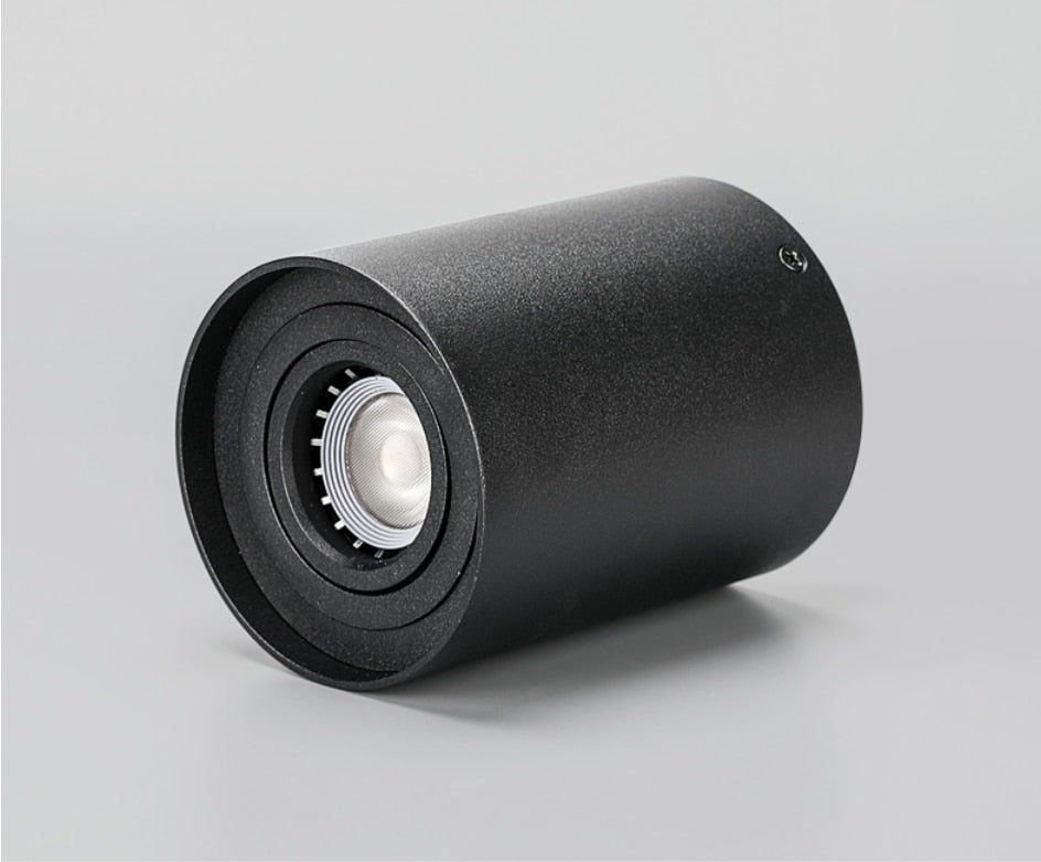 Surface Mounted Ceiling Downlight with 7W 9W 12W 15W GU10 Bulb Replaceable LED Spot Light AC85-265V Warm/Natural/Cold White