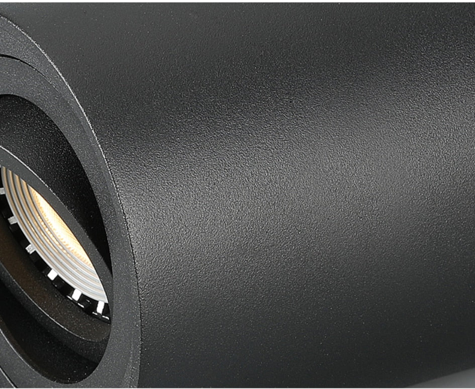 Surface Mounted Ceiling Downlight with 7W 9W 12W 15W GU10 Bulb Replaceable LED Spot Light AC85-265V Warm/Natural/Cold White