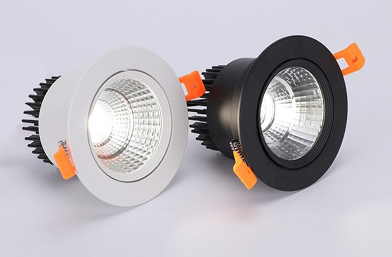 LED COB ceiling downlight /LED Down Light Power: 3W 5W 7W 9W 12W 15W Colour: Warm White(2900- 3100K);Cool white (6000K),
