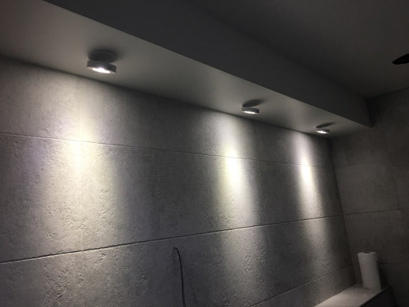 Dimmable COB LED Downlights Surface Mounted LED Ceiling Lamps 7W/10W/15W Foldable Indoor Background Spot lights