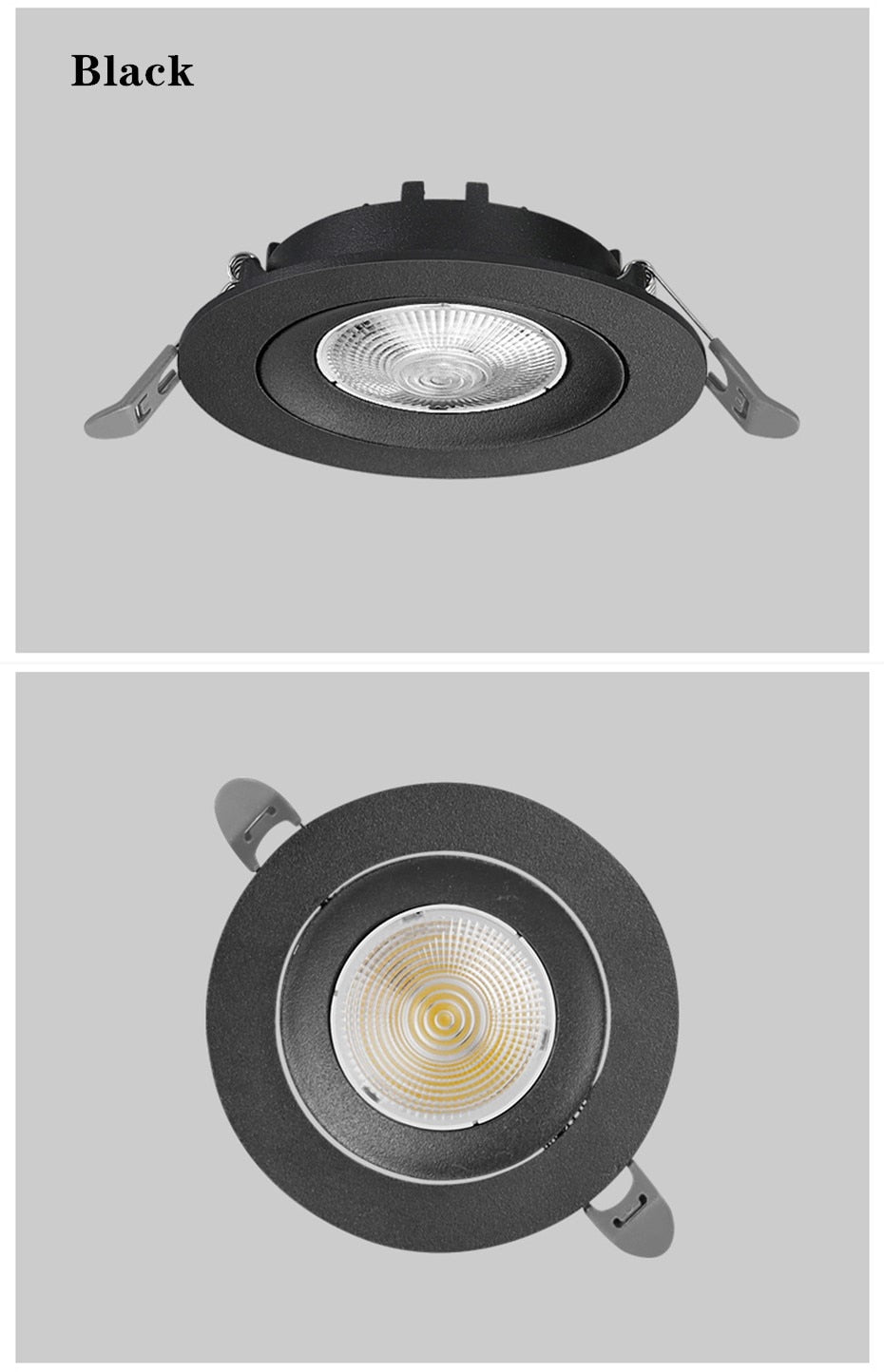 Ultra Thin LED Downlight 5W 10W 12W Recessed Round LED Ceiling Lamp 220V 110V LED Spot Lighting Bedroom Kitchen Indoor Lighting