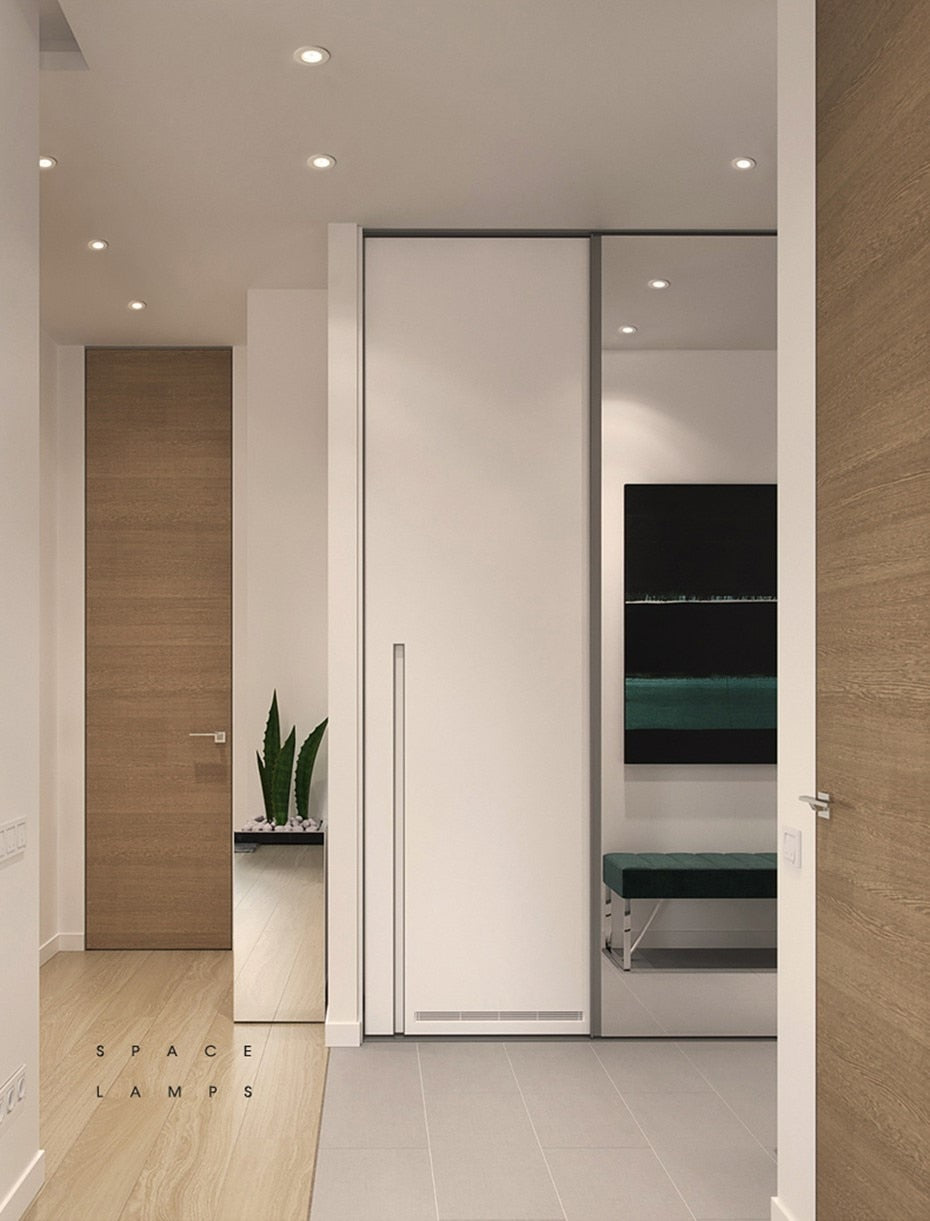 Ultra Thin LED Downlight 5W 10W 12W Recessed Round LED Ceiling Lamp 220V 110V LED Spot Lighting Bedroom Kitchen Indoor Lighting