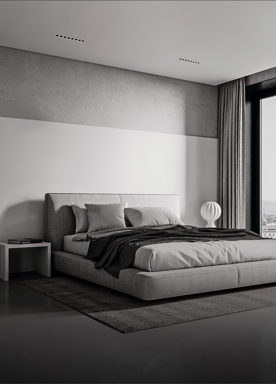 Aisilan led Grille Anti-glare Spot Light embedded downlight line lights Rectangle Ceiling Lamp 24W office Home Shop Decor