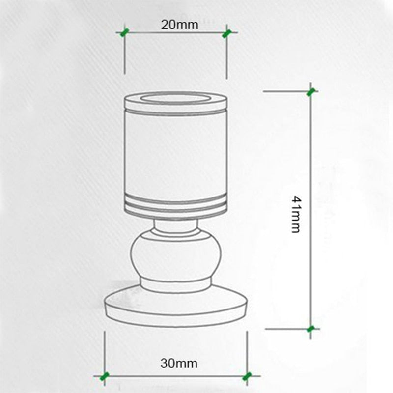 Mini Dimmable LED Ceiling Downlight 1W 3W AC110V-220V Surface Mounted Under Cabinet Lamp Closet Kitchen Indoor Spot Lighting