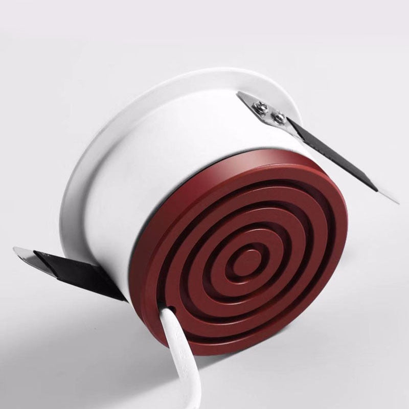 Dimmable Anti Glare Spot light 110v 220v 5W 7W 9W 12W ceiling lamp Recessed led light LED Downlight for living room aisle light