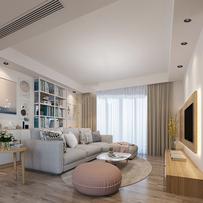 Dimmable Anti Glare Spot light 110v 220v 5W 7W 9W 12W ceiling lamp Recessed led light LED Downlight for living room aisle light