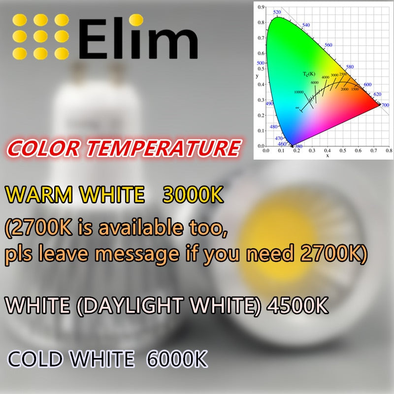 MR16 COB LED lamp 12v MR16 3W 5W 7W Warm White 2700K 3000K 4500k 6000k cool white Downlight Spot Light Bulb Lamp