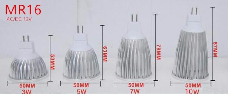 MR16 COB LED lamp 12v MR16 3W 5W 7W Warm White 2700K 3000K 4500k 6000k cool white Downlight Spot Light Bulb Lamp