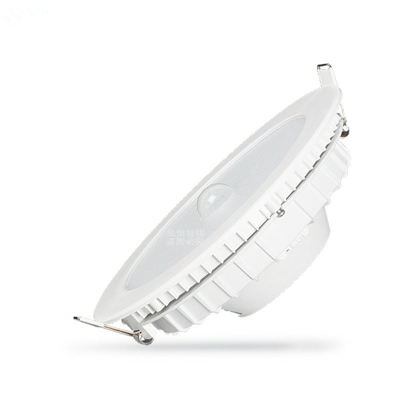 LED Recessed Ceiling Light 6W/9W/12W no flicker PIR Motion Sensor LED Downlight light AC 200-240V