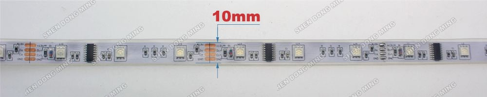 LED Strip Lights 30leds/m 8W 6803 LED Pixel Strip LED Ribbons Chasing Dream IC IP67 Dream Color LED STRIP pixel Light 5m/roll