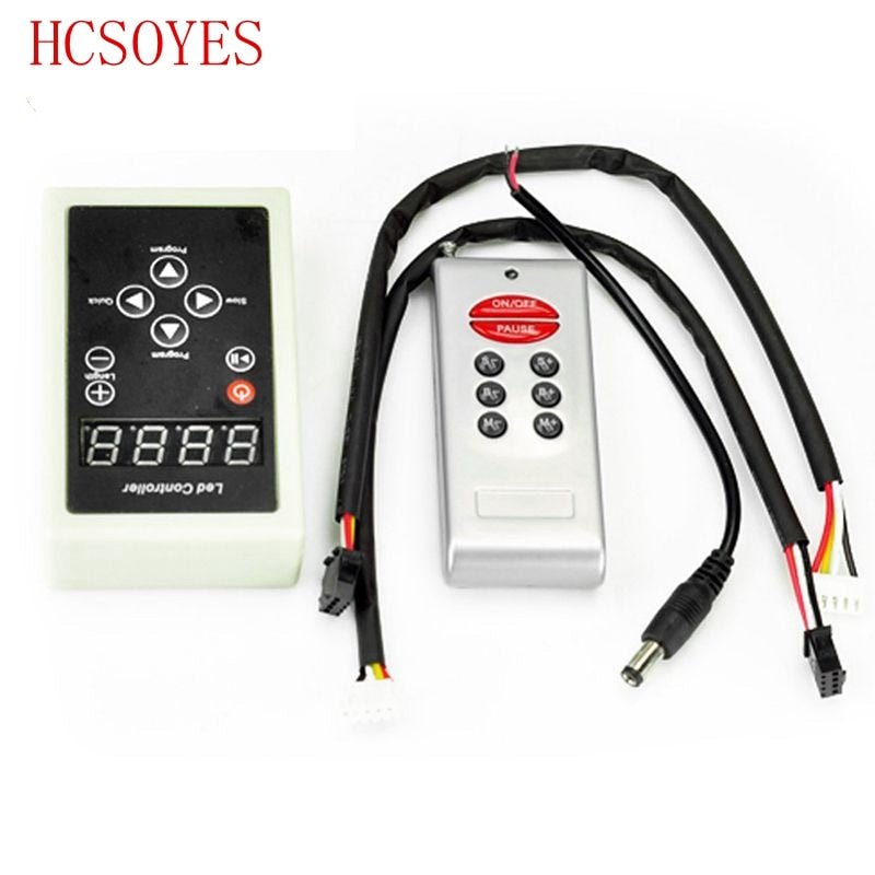 RGB Dream Magic Strip 5m DC12V 6803 IC IP67 Waterproof 5050 SMD 150LED Flexible Light+133 Program RF Controller