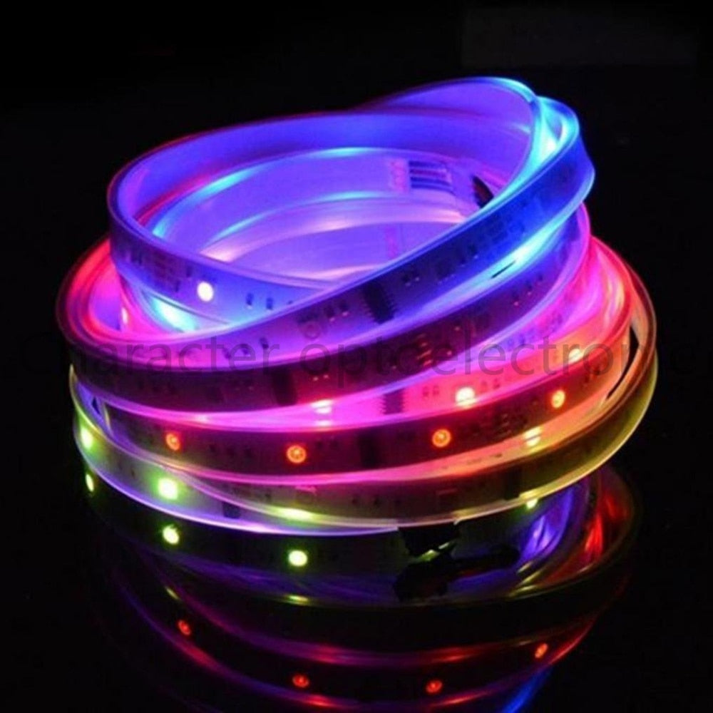LED Strip Light DC12V 6803 IC Digital RGB 5050 30LED/m 150LED Dream magic color IP30/IP67 Waterproof
