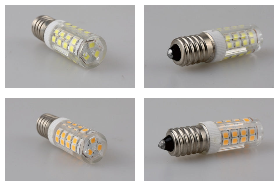 LED Bulb Lamp 220V-240V 2pcs/lot 3W 4W 5W 7W E14 Mini Corn Bulb Light 2835SMD 360 Beam Angle Replace Halogen Chandelier Lights