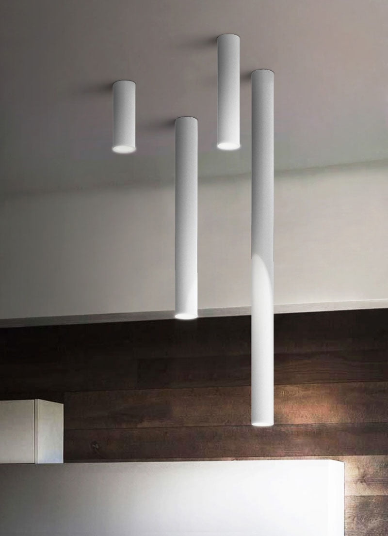 Dimmable Downlight Long Tube Surface Mounted Modern 7W 12W Led Spot Light Indoor Living Room Kitchen Store Office Ceiling Lamp