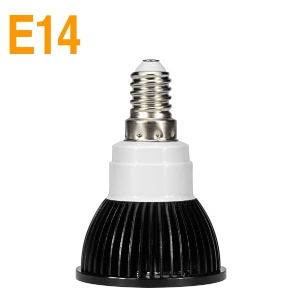 LED Bulb Full Spectrum Spotlight 6 PCS GU10 MR16 E27 E14 Day Cold Warm White Grow Light 220V 240V COB Chip For Downlight Lampara