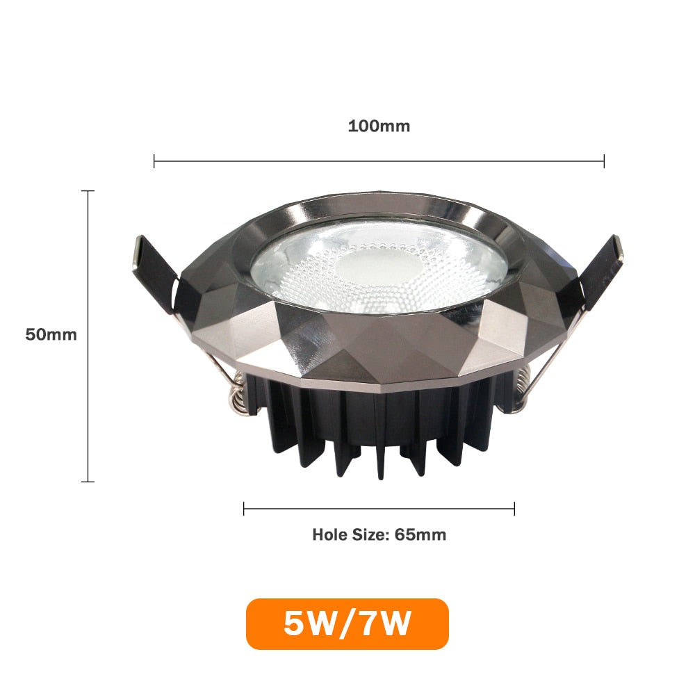 Lights Recessed Led Downlight 2020 New Simple Spot Led Dimmable Ceiling Lamp 5W 7W Creative Lighting For Living Room Bedroom