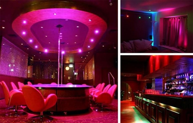 3W RGB LED Ceiling Down Lights Recessed LED Downlight Red Blue Green AC85-265V Aluminum Ceiling Lamps with Driver