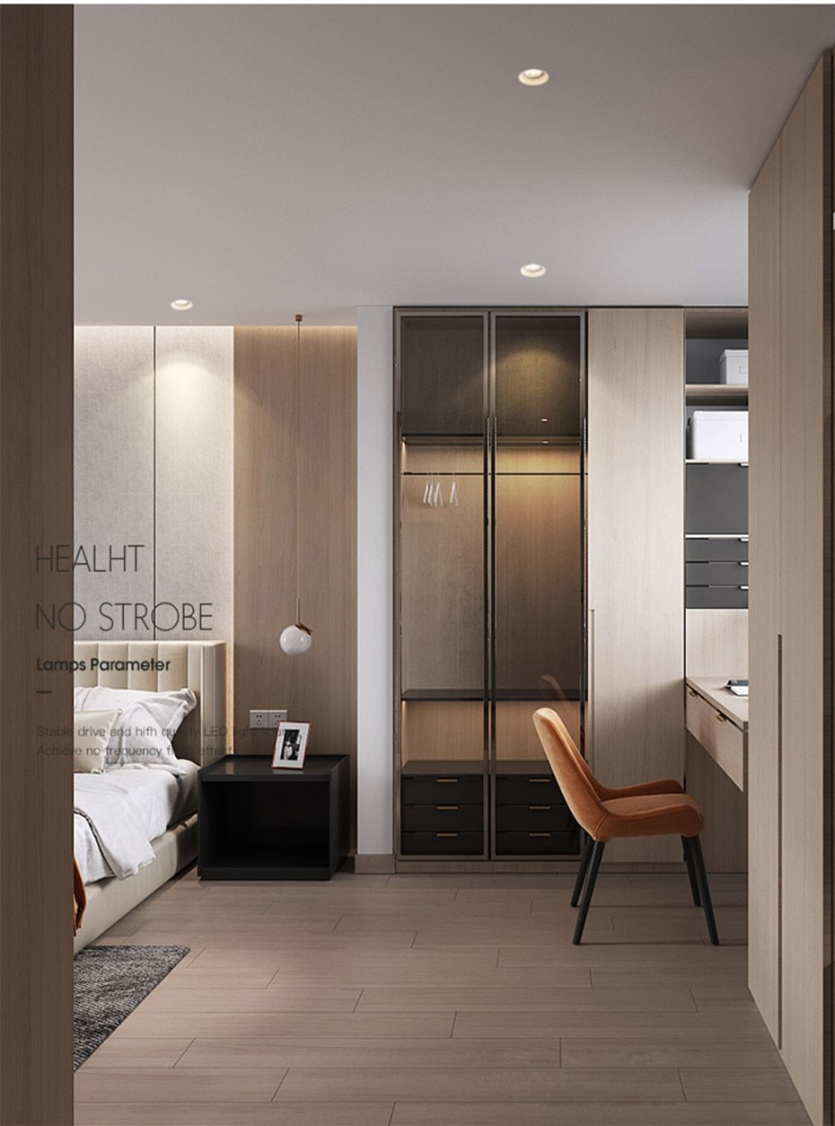 Modern Dimmable LED Downlight 5W 7W 12W 15W Anti-Glare Led Ceiling Lamp LED Spot Lighting Led Recessed Downlight